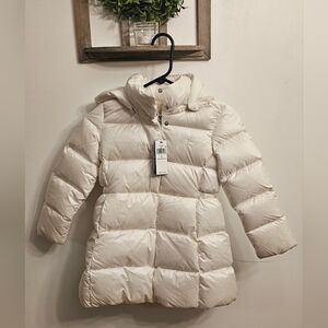 Polo by Ralph Lauren Kids Cream Puffer Coat